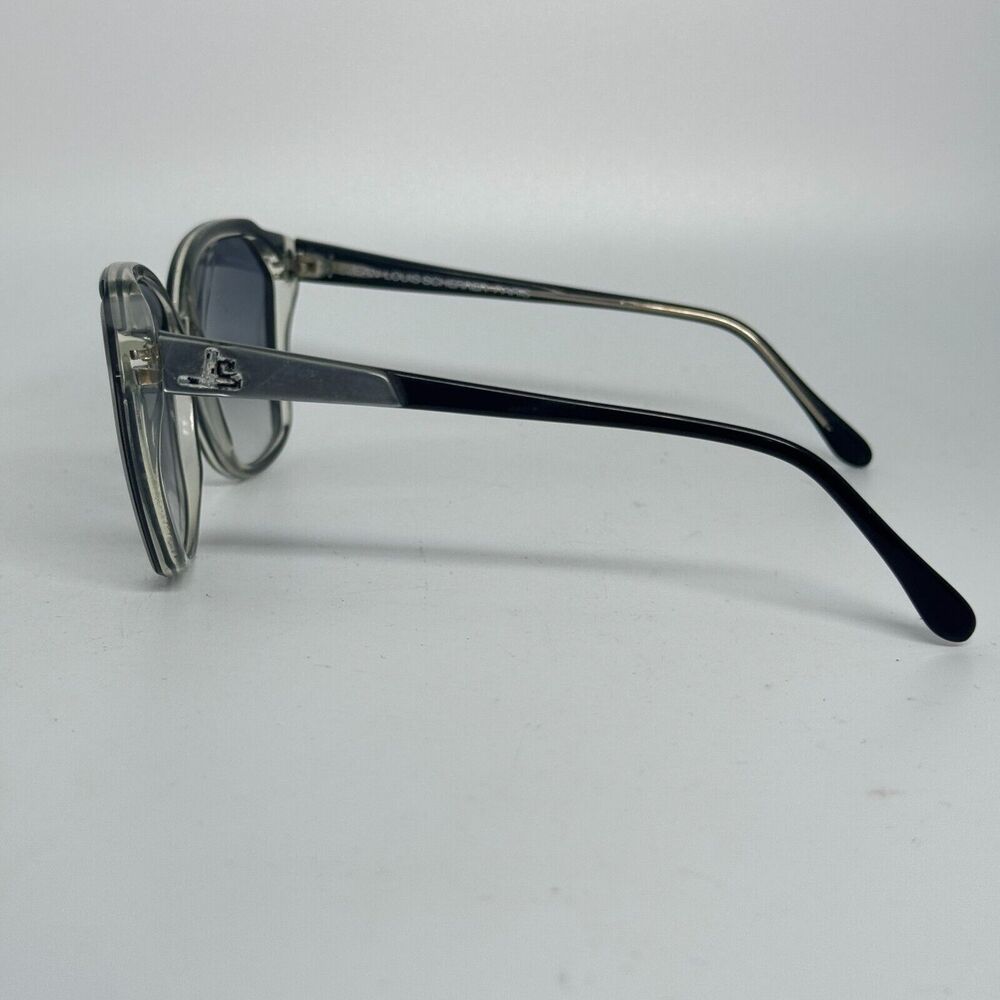 Jean Louis Scherrer 1970’’s Black Sunglasses,‎ Colorblock, Made in France H15639 - Picture 2 of 7